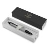 Parker IM Achromatic Silver Black Gift Box
